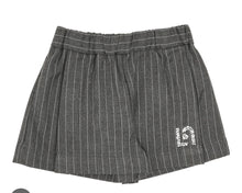 Carica l'immagine nel visualizzatore di Gallery, Liu Jo Shorts Gessato Bambina con Girovita Elastico e Logo Glitter