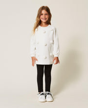 Load image into Gallery viewer, Maxi felpa baby con pompon e leggings
€ 100,00 - Junior &amp; Co.it