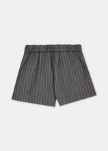 Load image into Gallery viewer, Liu Jo Shorts Gessato Bambina con Girovita Elastico e Logo Glitter