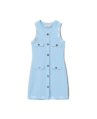 Twinset Abito a tubino elasticizzato. Taglia 10-14-16 anni. Sconto 50%.