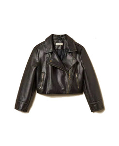 TWINSET Giacca chiodo effetto pelle