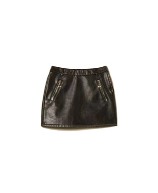 TWINSET Minigonna effetto pelle con tasche