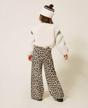 Carica l&#39;immagine nel visualizzatore di Gallery, TWINSET Bomber in faux fur con costine rigate