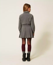 Carica l&#39;immagine nel visualizzatore di Gallery, TWINSET Gonna corta in flanella