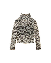 Carica l&#39;immagine nel visualizzatore di Gallery, TWINSET Top in tulle animalier