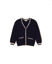 Carica l&#39;immagine nel visualizzatore di Gallery, TWINSET Cardigan con bande bicolor