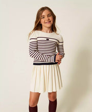 Carica l&#39;immagine nel visualizzatore di Gallery, TWINSET Maglia lupetto a righe