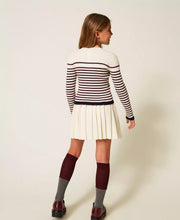 Carica l&#39;immagine nel visualizzatore di Gallery, TWINSET Maglia lupetto a righe