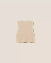 Carica l&#39;immagine nel visualizzatore di Gallery, TWINSET Gilet in maglia con bottoni Oval T