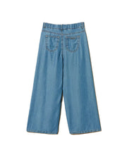 Carica l'immagine nel visualizzatore di Gallery, TWINSET Jeans ampi in chambray