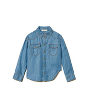 Carica l'immagine nel visualizzatore di Gallery, TWINSET Camicia in chambray con tasche