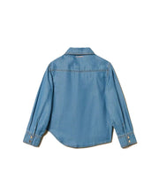 Carica l'immagine nel visualizzatore di Gallery, TWINSET Camicia in chambray con tasche
