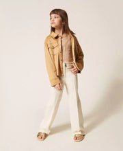 Carica l'immagine nel visualizzatore di Gallery, TWINSET Pantaloni bianchi in bull stretch - Junior &amp; Co.it