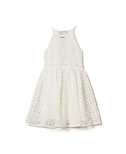 Load image into Gallery viewer, TWINSET Abito bianco corto in pizzo macramè - Junior &amp; Co.it