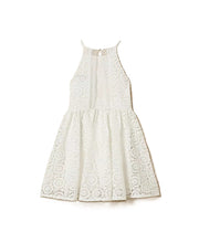 Load image into Gallery viewer, TWINSET Abito bianco corto in pizzo macramè - Junior &amp; Co.it