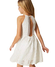 Load image into Gallery viewer, TWINSET Abito bianco corto in pizzo macramè - Junior &amp; Co.it