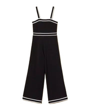 Load image into Gallery viewer, TWINSET Tuta nera in maglia con bordature - Junior &amp; Co.it