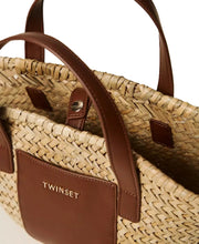 Load image into Gallery viewer, TWINSET Borsa shopper in paglia - Junior &amp; Co.it
