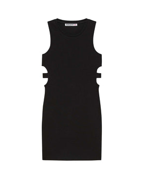 PATRIZIA PEPE Abito Tubino Nero Cut-out