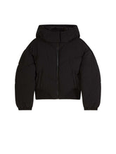 Load image into Gallery viewer, PATRIZIA PEPE Giubbotto Bomber Over Nero taglia 10 Anni Sconto 30% - Junior &amp; Co.it