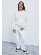 Load image into Gallery viewer, PATRIZIA PEPE Jeans ballon bianco
