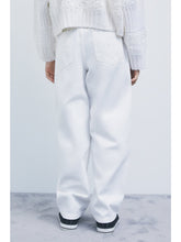 Load image into Gallery viewer, PATRIZIA PEPE Jeans ballon bianco