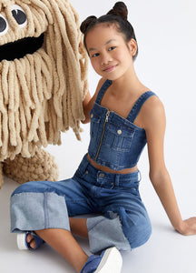 LIU JO, Top in denim