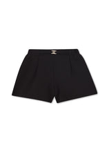 Carica l'immagine nel visualizzatore di Gallery, Liu Jo Shorts in jersey nero con fibbia