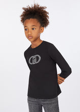 Load image into Gallery viewer, Liu Jo T-shirt nera con logo - Junior &amp; Co.it