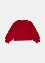 Load image into Gallery viewer, Liu Jo felpa rossa con stampa orsetto Taglie 2-5 anni Sconto 50%. - Junior &amp; Co.it