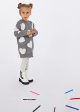 Load image into Gallery viewer, Liu Jo Abito in maglia grigio con cuori panna 6 anni - Junior &amp; Co.it