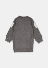 Load image into Gallery viewer, Liu Jo Abito in maglia grigio con cuori panna 6 anni - Junior &amp; Co.it