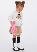 Carica l'immagine nel visualizzatore di Gallery, Liu Jo Maglia bianca con motivo jacquard - Junior &amp; Co.it
