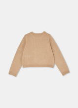 Load image into Gallery viewer, Liu Jo Maglia beige con orestto jacquard - Junior &amp; Co.it