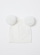 Load image into Gallery viewer, Liu Jo Cappello bianco in maglia con ponpon - Junior &amp; Co.it