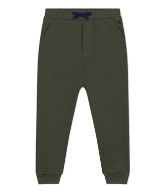 PETIT BATEAU pantalone in felpa verde 6 Anni