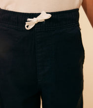 Carica l&#39;immagine nel visualizzatore di Gallery, PETIT BATEAU Pantalone in tela di cotone blu