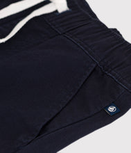 Carica l&#39;immagine nel visualizzatore di Gallery, PETIT BATEAU Pantalone in tela di cotone blu