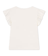 Carica l&#39;immagine nel visualizzatore di Gallery, PETIT BATEAU T-shirt bambina in cotone bianco