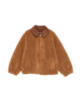 Load image into Gallery viewer, MC2 SAINT BARTH Cappotto Bomber in Sherpa Beige Abel