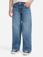 Carica l'immagine nel visualizzatore di Gallery, ABERCROMBIE Jeans a Gamba Larga Vita Alta Cabin Blues