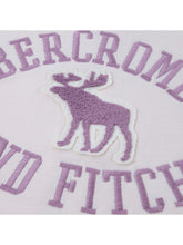 Load image into Gallery viewer, ABERCROMBIE Felpa Rosa con Cappuccio e Zip Ricamo sul Dietro