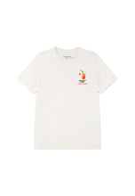 Carica l'immagine nel visualizzatore di Gallery, ABERCROMBIE T-Shirt Bianca Cherry Girl con Stampa Grafica