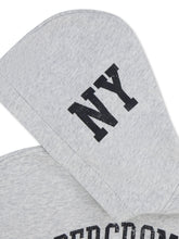 Carica l'immagine nel visualizzatore di Gallery, ABERCROMBIE Felpa con Cappuccio Grigio Melange Stampa 92 NY