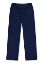 Carica l'immagine nel visualizzatore di Gallery, ABERCROMBIE Pantaloni in Felpa Blu con Logo e Ricamo