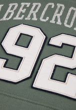 Load image into Gallery viewer, ABERCROMBIE Felpa con Cappuccio Verde Logo 92