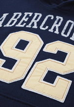 Carica l'immagine nel visualizzatore di Gallery, ABERCROMBIE Felpa con Cappuccio Blu Navy Logo 92