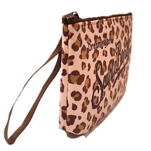 Load image into Gallery viewer, MC2 SAINT BARTH Pochette Aline Rosa Stampa Leopardata 21x15,5x7cm