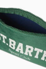 Load image into Gallery viewer, MC2 SAINT BARTH Pochette Aline Verde St. Barth Sport Club 21x15,5x7cm