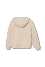 Carica l&#39;immagine nel visualizzatore di Gallery, Calvin Klein Jeans Felpa Beige con Cappuccio con Logo sul Petto